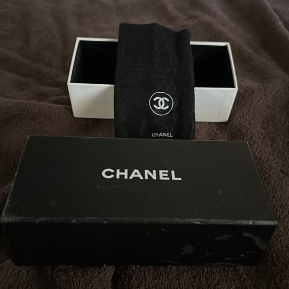 AUTHENTIC CHANEL QUILTED CC TORTOISE SUNGLASSES WITH BOX AND DUST BAG - Picture 12 of 12